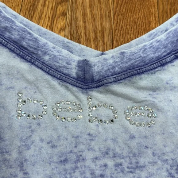 Bebe Rhinestone top - Picture 4 of 8